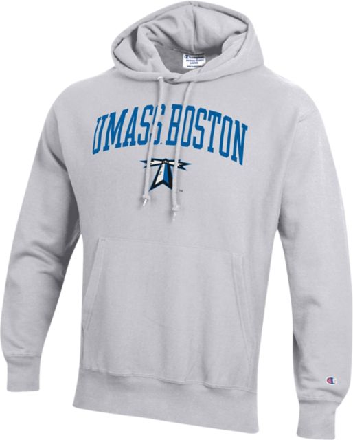 University of Massachusetts-Boston Reverse Weave Hood - ONLINE ONLY