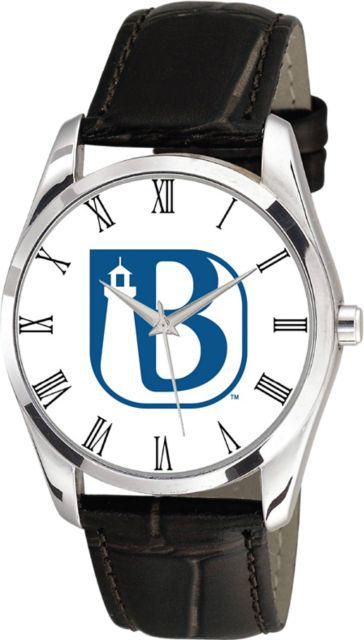 University of Massachusetts-Boston 26mm Ladies Leather Watch