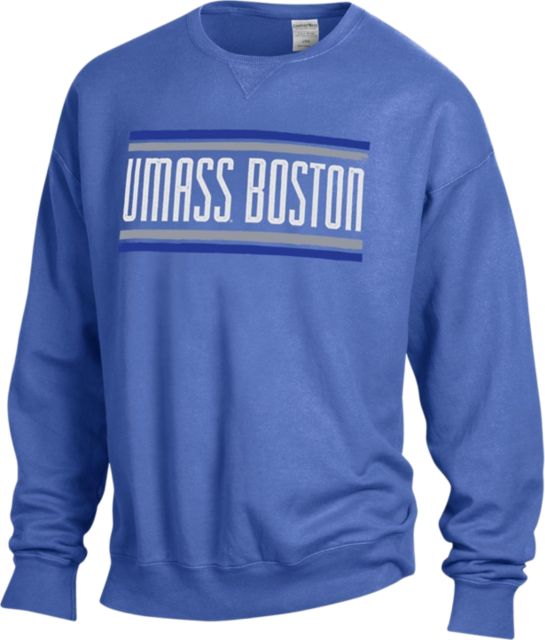 University of Massachusetts-Boston Garment Dyed Crew - ONLINE ONLY