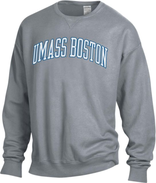 University of Massachusetts-Boston Garment Dyed Crew - ONLINE ONLY