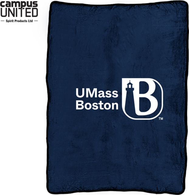 University of Massachusetts-Boston Silk Touch Throw Blanket
