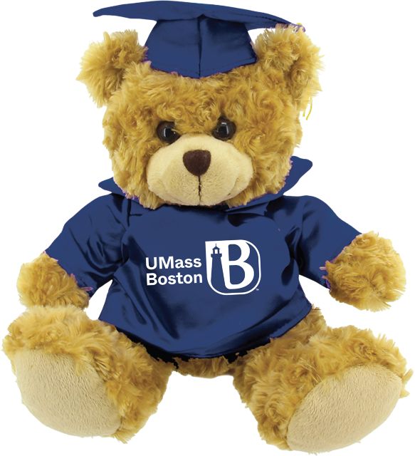 University of Massachusetts-Boston 10'' Graduation Bear