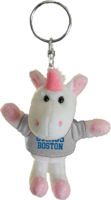 University of Massachusetts-Boston Plush Keychain