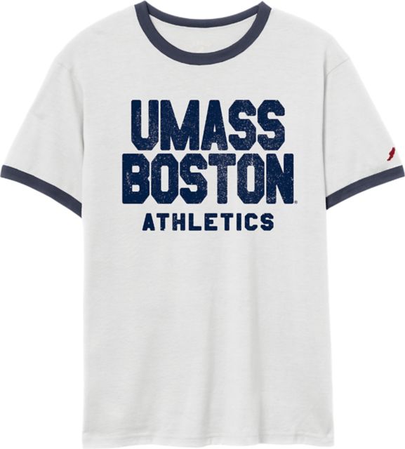 University of Massachusetts-Boston Beacons Victory Falls Ringer Short Sleeve T-Shirt