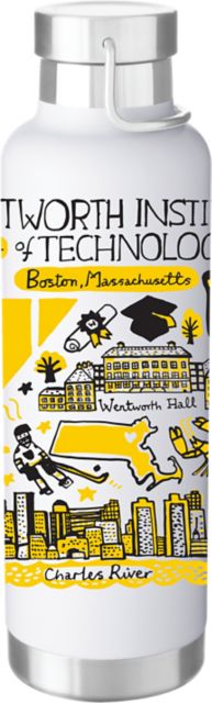 Wentworth Institute of Technology 24 oz. Bottle