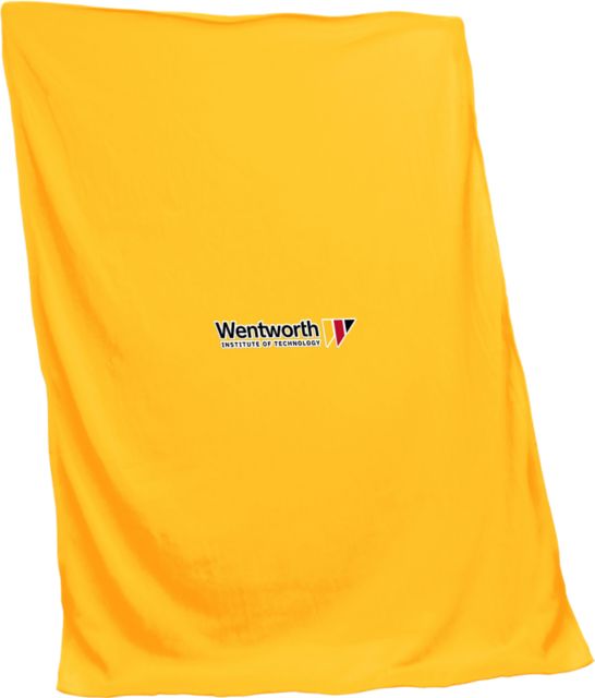 Wentworth Institute of Technology 84x54 Sweatshirt Blanket