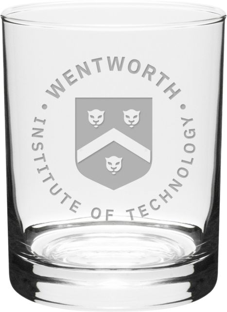 Wentworth Institute of Technology 14 oz. Glass