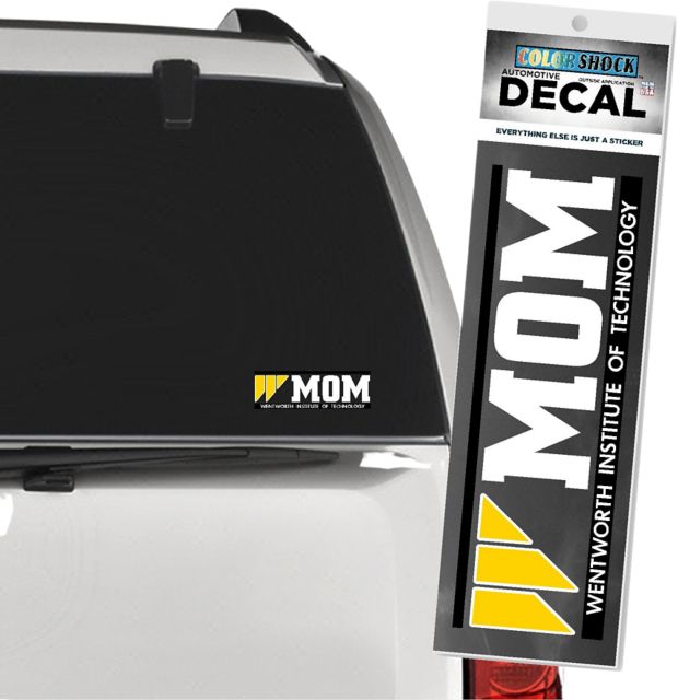 Wentworth Institute of Technology Mom Decal