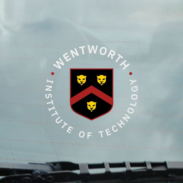 Wentworth Institute of Technology Cling Decal
