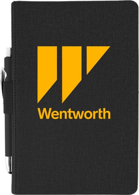 Wentworth Institute of Technology Journal with Pen
