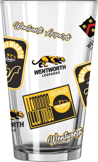 Wentworth Institute of Technology 16 oz. Pint Glass