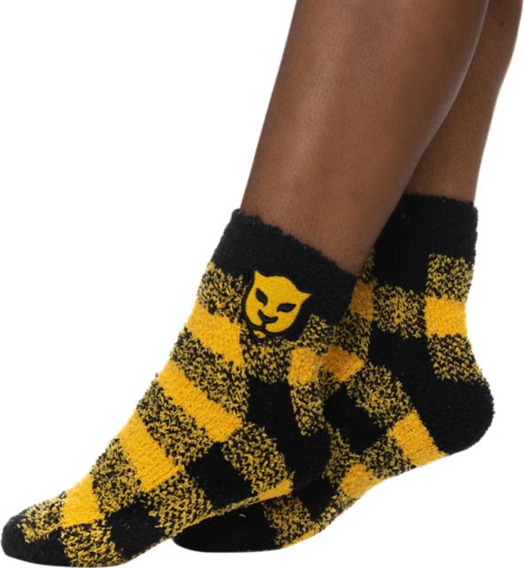 Wentworth Institute of Technology Buffalo Check Socks