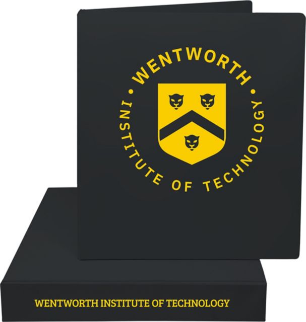 Wentworth Institute of Technology 1.5'' Vinyl Binder