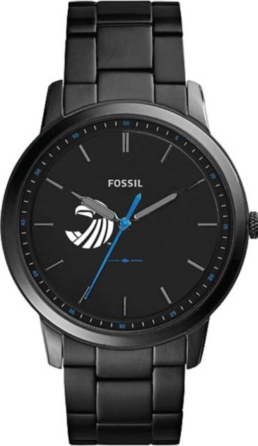 Fossil The Minimalist Slim Three-Hand Black Stainless Steel Watch - ONLINE ONLY