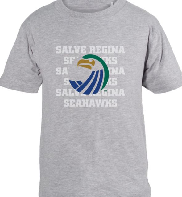 W Republic 555-474-WHT-05 Salve Regina University Seahawks Women Script  Short Sleeve T-Shirt, White - 2XL 