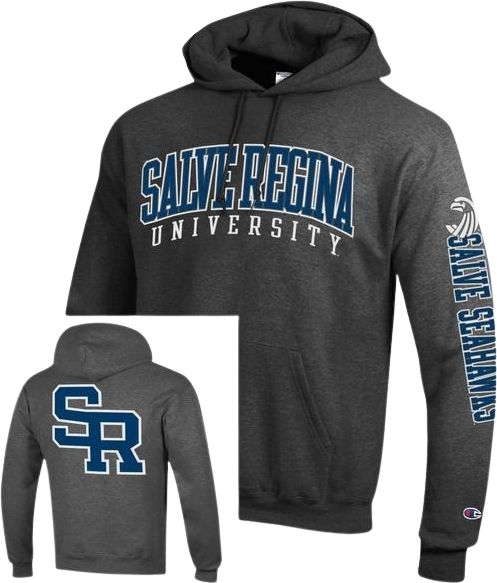 : Salve Regina University Official Seahawks Unisex Adult  Pull-Over Hoodie ,Athletic Heather, Small : Sports & Outdoors