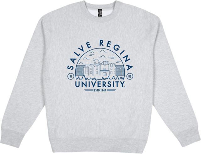 : Salve Regina University Official Seahawks Unisex Adult  Pull-Over Hoodie ,Athletic Heather, Small : Sports & Outdoors