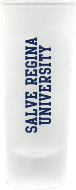 Salve Regina University Frosted Collector's Glass