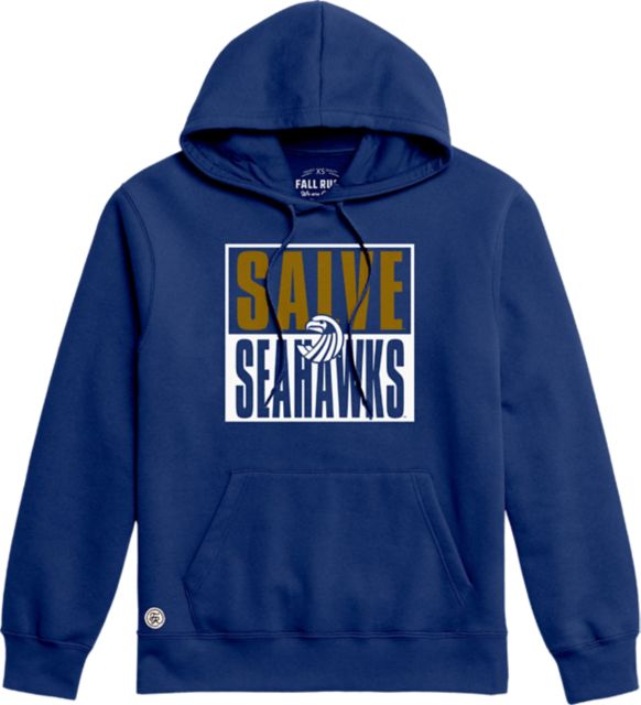 : Salve Regina University Official Seahawks Unisex Adult  Pull-Over Hoodie ,Athletic Heather, Small : Sports & Outdoors