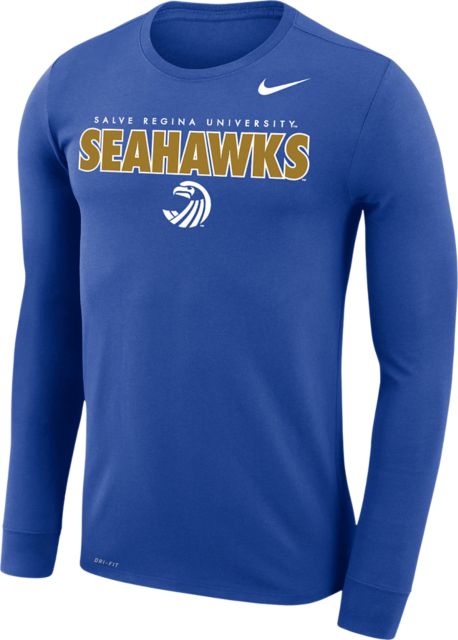 Salve Regina University Seahawks Dri-Fit Legend Long Sleeve Tee: Salve  Regina University