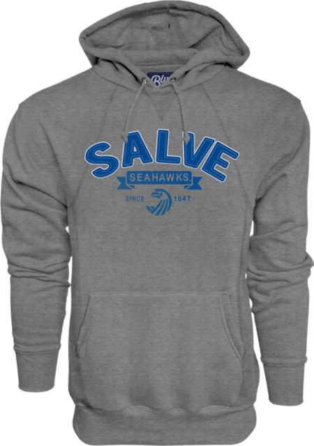 : Salve Regina University Official Seahawks Unisex Adult  Pull-Over Hoodie ,Athletic Heather, Small : Sports & Outdoors