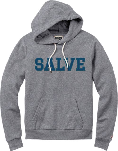 W Republic Salve Regina University Seahawks Family Fleece Crewneck Pullover Sweatshirt, Boy's, Size: XL, Gray