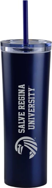 Salve Regina University Seahawks 16 oz Tumbler with Straw