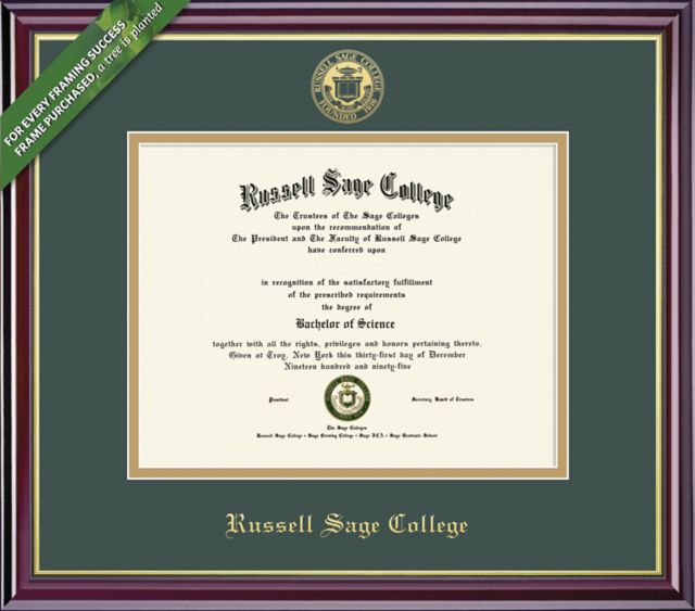 Russell Sage College 8 x 10 Windsor Diploma Frame