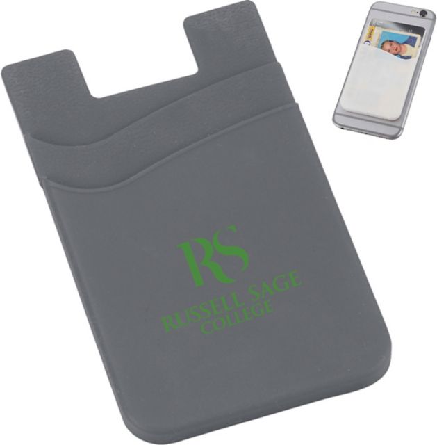 Russell Sage College Silicone Card Wallet