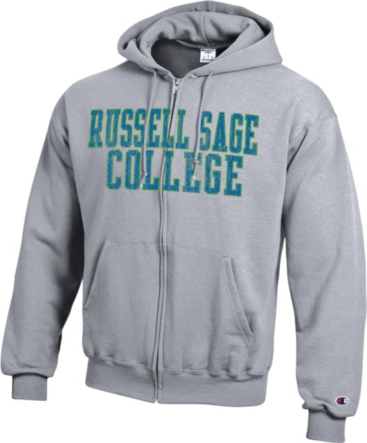 Russell Sage College Full-Zip Hooded Sweatshirt