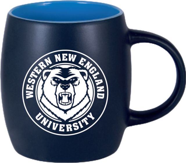 Western New England University Golden Bears 12 oz. Robusto Mug