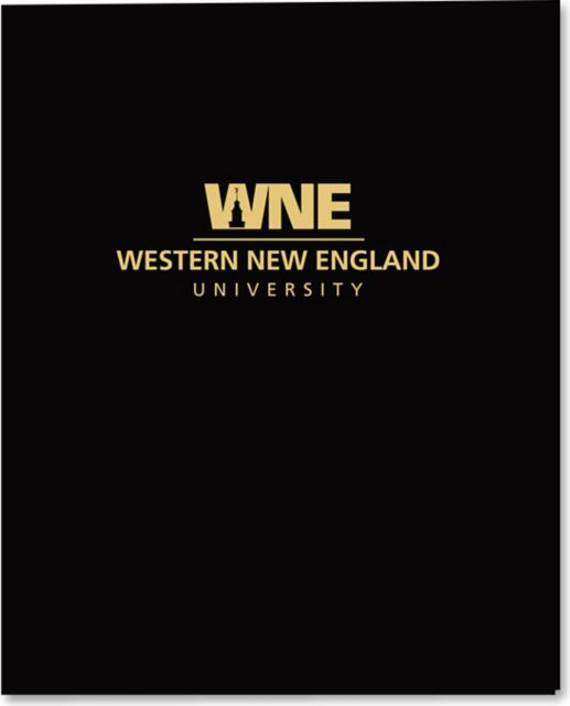 Western New England University 2 Pocket Folder