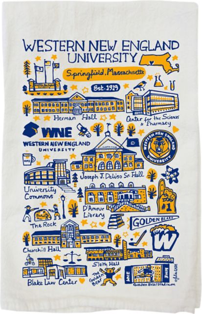 Western New England University Kitchen Towel