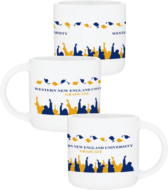 Western New England University 14 oz. Grad Mug