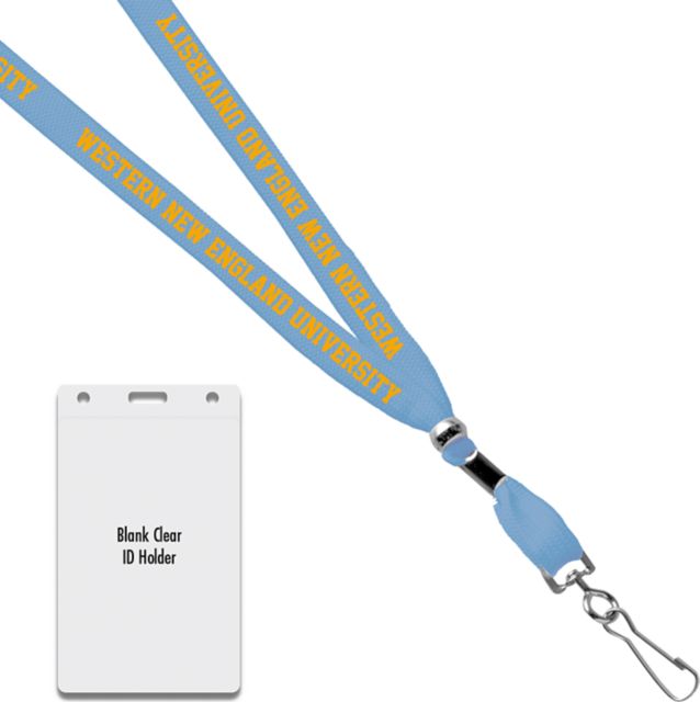 Western New England University Card Dispenser Lanyard