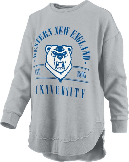 Western New England University Women's Oversized Crewneck Sweatshirt