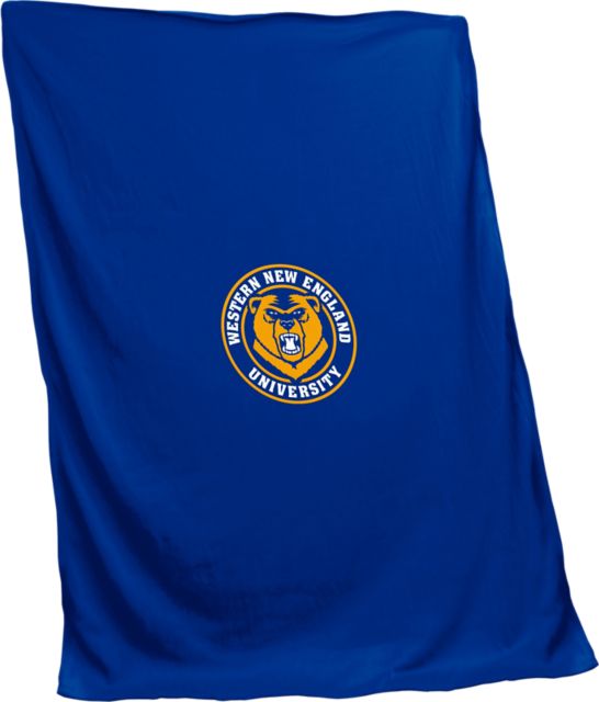 Western New England University 84"x54" Sweatshirt Blanket