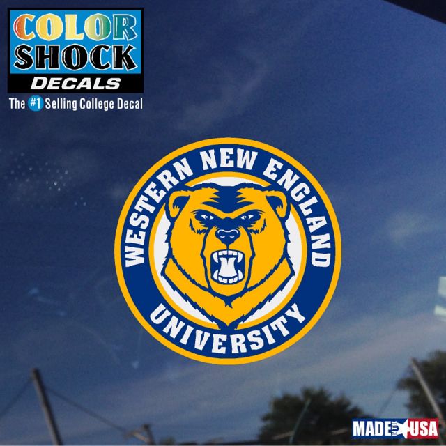 Western New England University Golden Bears Decal