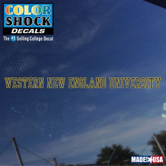 Western New England Strip Decal