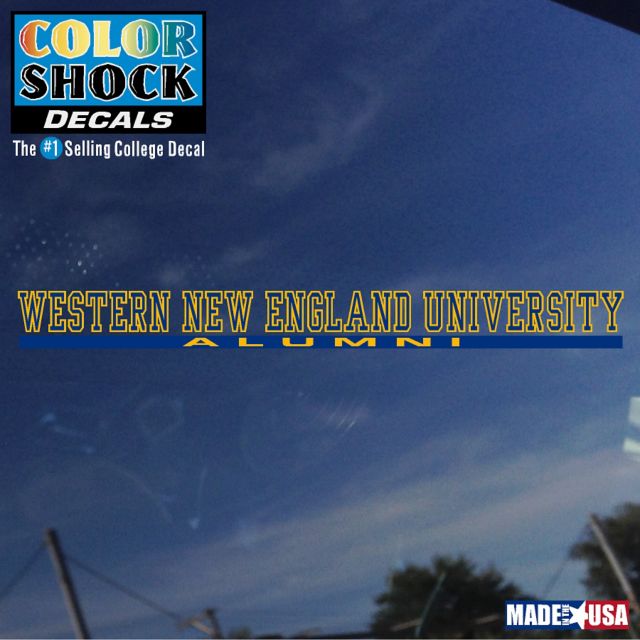 Western New England University Decal