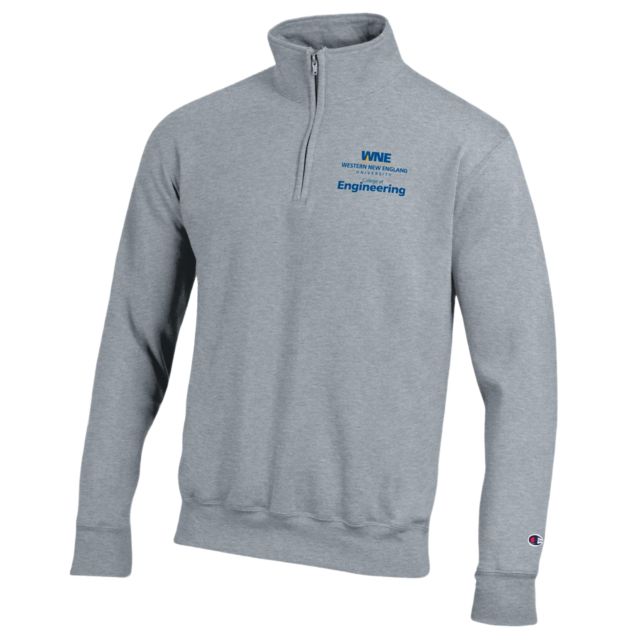 Western New England University 1/4 Zip Powerblend Jacket