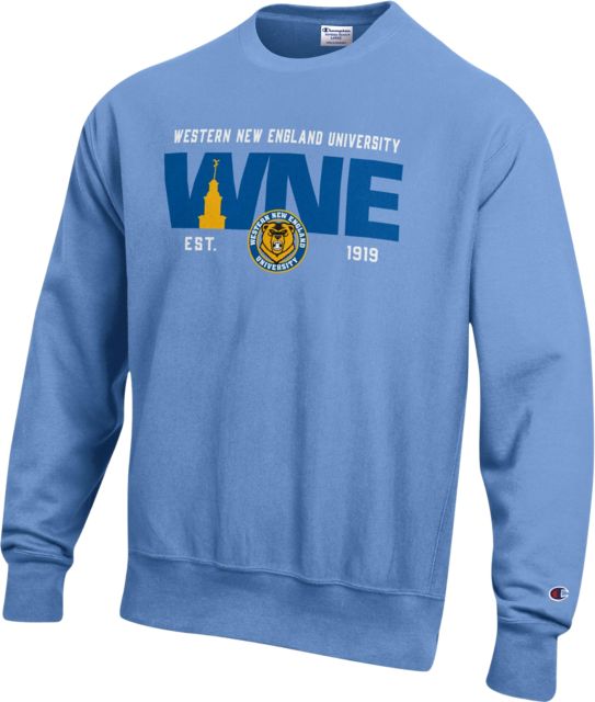 Western New England University Reverse Weave Crewneck Sweatshirt