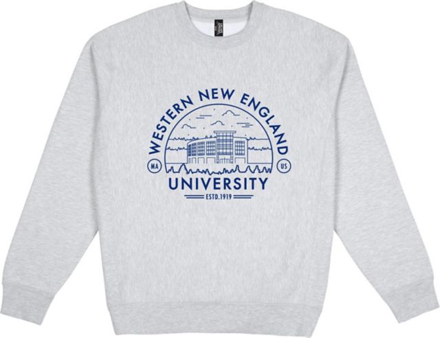 Western New England University Premium Heavyweight Pullover Fleece Crewneck - ONLINE ONLY