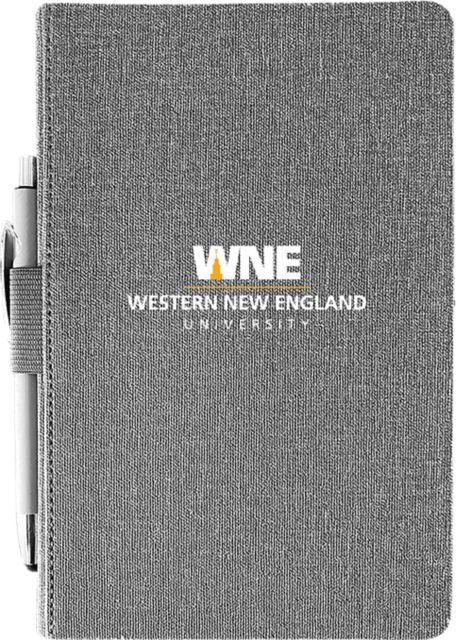 Western New England University Golden Bears Journal with Pen