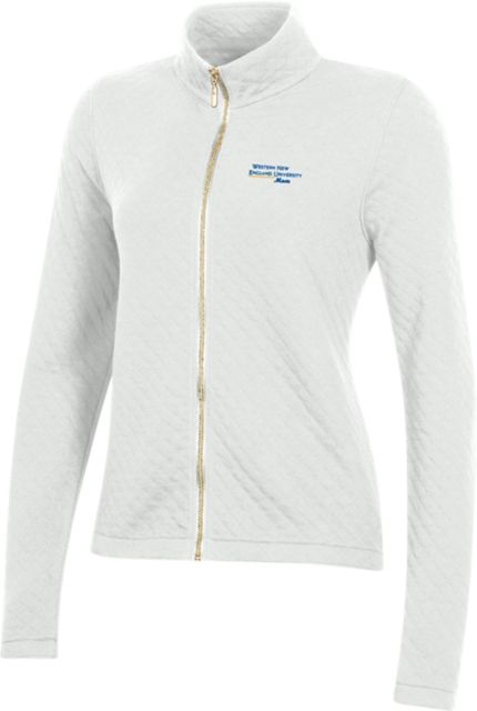 Western New England University Women's Quilted Full Zip