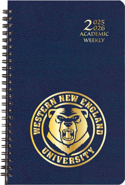 Western New England University Golden Bears Academic Year 2025 - 2026 Planner