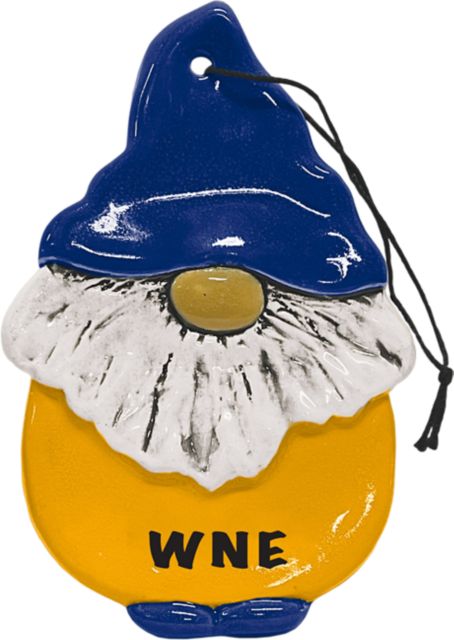 Western New England University Christmas Gnome Ornament