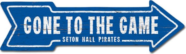 Seton Hall University Wall Mount Arrow 6.5x24 - ONLINE ONLY