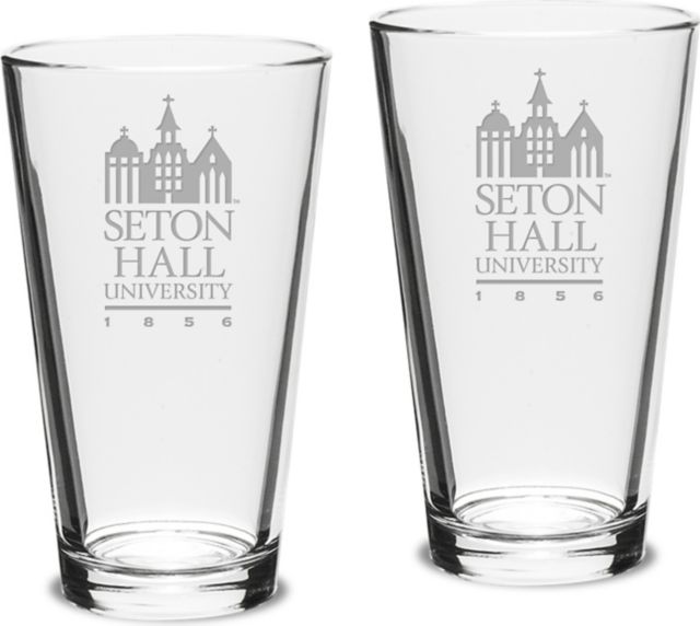 Set of 2 Crystal Mixing Glasses - 16 oz- ONLINE ONLY