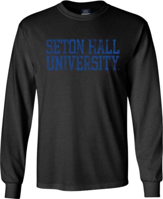 Men's Under Armour #56 Royal Seton Hall Pirates Replica